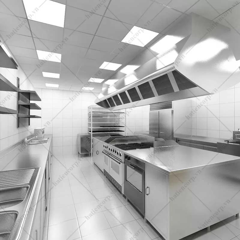 6 mẹo thiết kế bếp công nghiệp