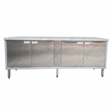 Quầy inox 4 cánh - hình 2