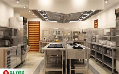 hút khói bếp nhà hàng
