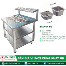 Khay GN 1/6