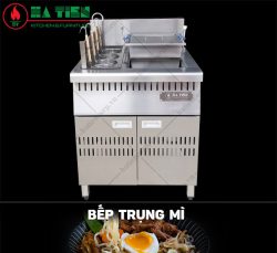 Bếp trụng mì dùng gas