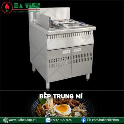 Bếp trụng mì dùng gas