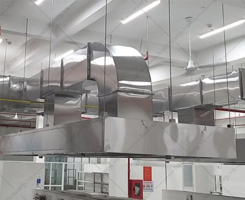 Hệ thống hút mùi công nghiệp Hà Tiên