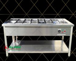 Tủ Hâm Nóng Thức Ăn Hà Tiên - Quầy Hâm Nóng 16 Khay Gn 1/4 - hình 5