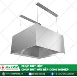 Chụp hút khói được thiết kế dạng treo hoặc gắn tường