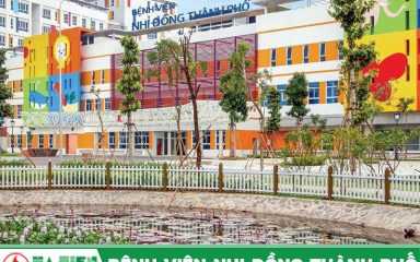 bếp bệnh viện nhi đồng thành phố