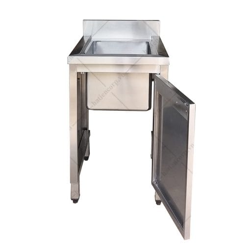 Bồn rửa chén inox 304 1 ngăn (Chậu rửa bát đơn)