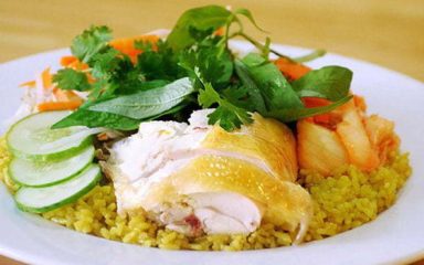 Cách nấu cơm gà ngon