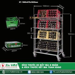 Một vài kích thước két bia để quý khách tham khảo