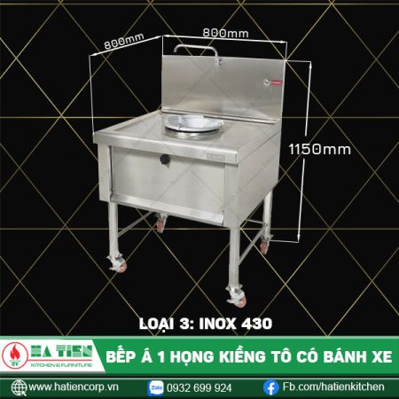 bếp á 1 họng 430, 800
