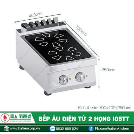 Bếp có chiều cao 250mm, thích hợp đặt trên các loại bàn