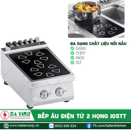 Bếp có thể sử dụng nhiều chất liệu nồi khác nhau