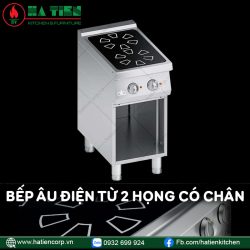 Bếp Âu Điện Từ 2 Họng Có Chân C05VV