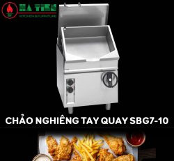 Chảo chiên tay quay bằng gas SBG7-10
