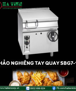 Chảo chiên tay quay bằng gas SBG7-10