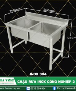 chậu rửa công nghiệp 1200