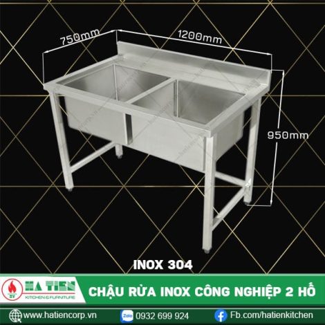 chậu rửa công nghiệp 1200