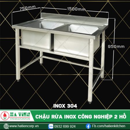 chậu rửa công nghiệp 1500