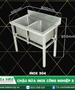 chậu rửa công nghiệp 900