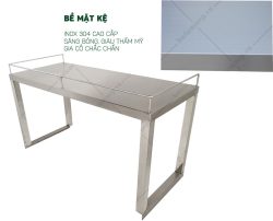 Bề mặt inox cao cấp