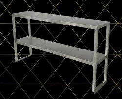 Kệ Inox Để Bàn 2 Tầng - Kệ Bếp Inox
