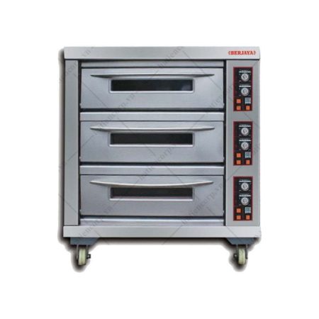 lò nướng bánh bằng điện 3 tầng
