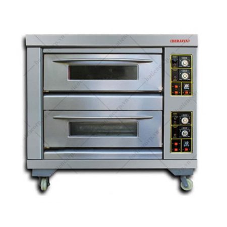 Lò nướng bánh bằng gas 2 tầng