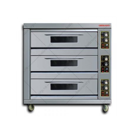 lò nướng bánh bằng gas 3 tầng
