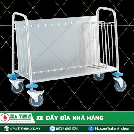 Xe đẩy đĩa nhà hàng - Xe đẩy đĩa tiện dụng
