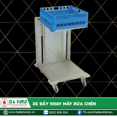 Xe đẩy khay máy rửa chén