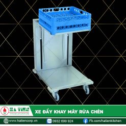 Xe đẩy khay máy rửa chén