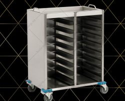 Xe đẩy khay thức ăn - Xe đẩy phục vụ thức ăn di động