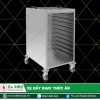 Xe đẩy khay thức ăn - Xe đẩy phục vụ thức ăn di động