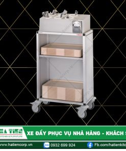 Xe Phục Vụ - Xe Đẩy Phục Vụ Nhà Hàng Khách Sạn