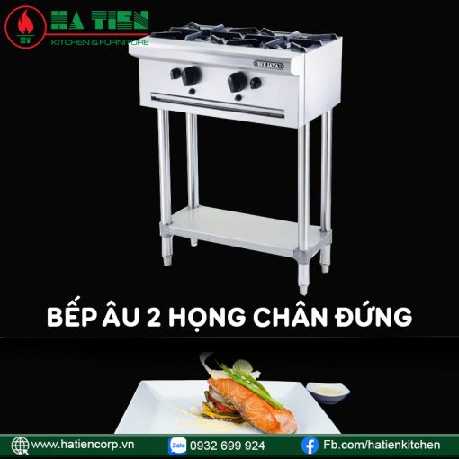 Bếp âu 2 họng chân đứng Berjaya OB2SFS