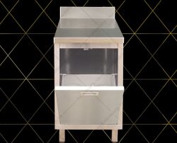 Quầy Có Thùng Đựng Rác - Quầy Inox Có Thùng Đựng Rác