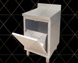 Quầy Có Thùng Đựng Rác - Quầy Inox Có Thùng Đựng Rác