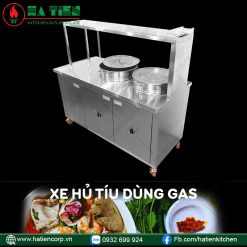 Xe hủ tíu dùng gas do Hà Tiên thiết kế và sản xuất