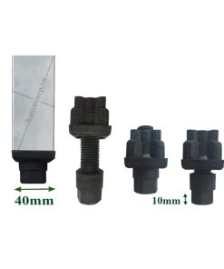 Chân tăng-đưa vuông, kích thước 40mm