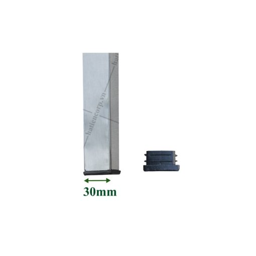 Chân vuông, kích thước 30mm, không điều chỉnh chiều cao