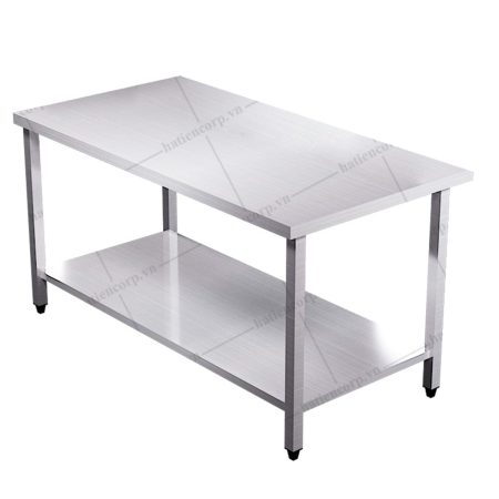 Bàn inox 2 tầng cao cấp Hà Tiên