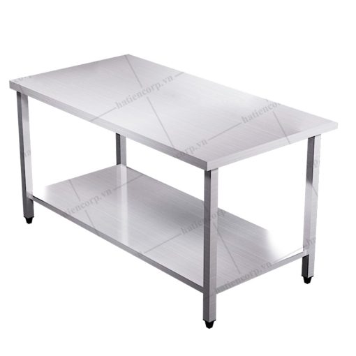 Bàn inox 2 tầng cao cấp Hà Tiên