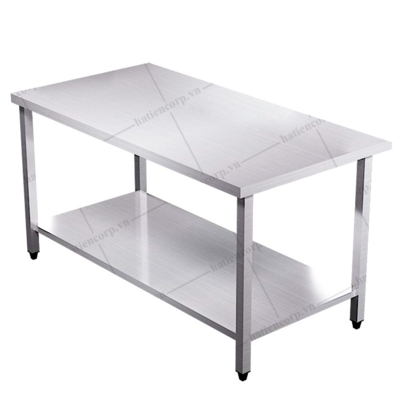 Bàn inox 2 tầng cao cấp Hà Tiên