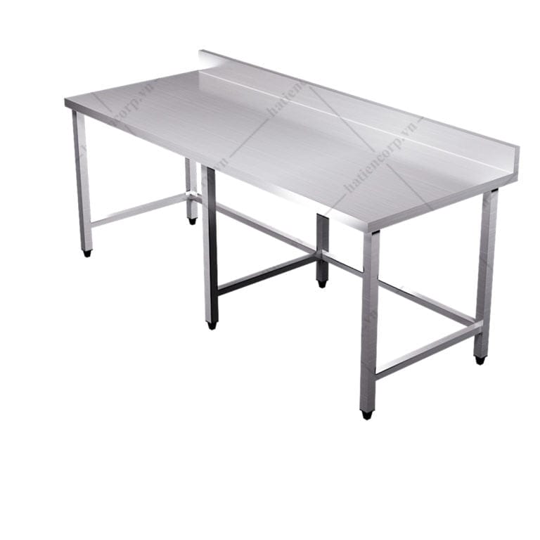 Bàn inox công nghiệp, bàn inox 304 dài 1m8