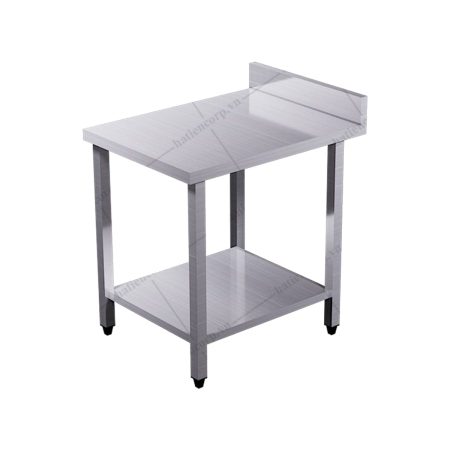 bàn inox 2 tầng