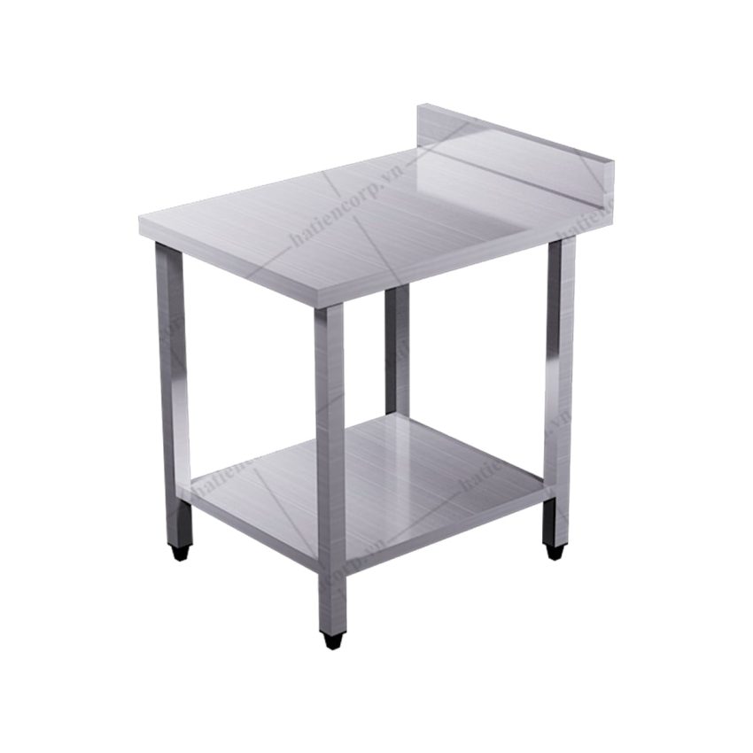bàn inox 2 tầng