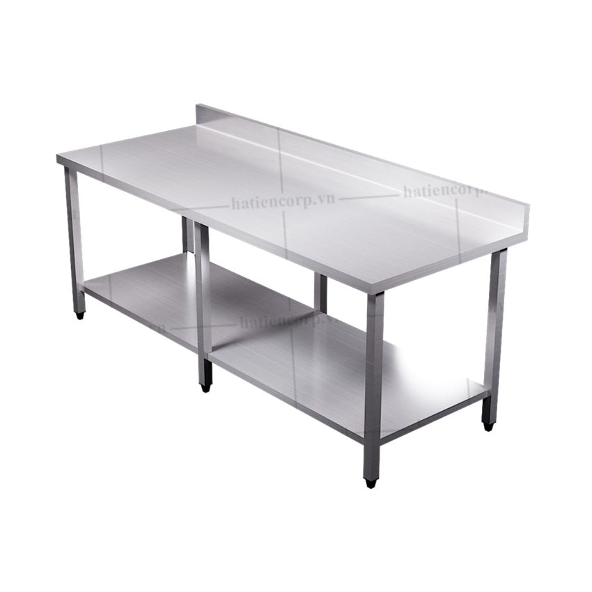 Bàn inox 2 tầng