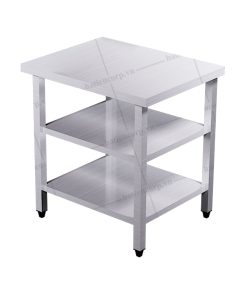 Bàn inox 3 tầng, kệ phẳng