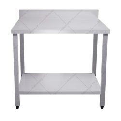 bàn inox 2 tầng