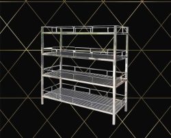 kệ chén 4 tầng inox